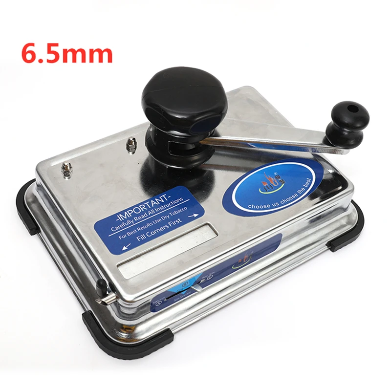Portable Metal Manual Cigarette Rolling Machine Filler for Cigarettes Tobacco Roller Smoking Accessories Gadgets for Men