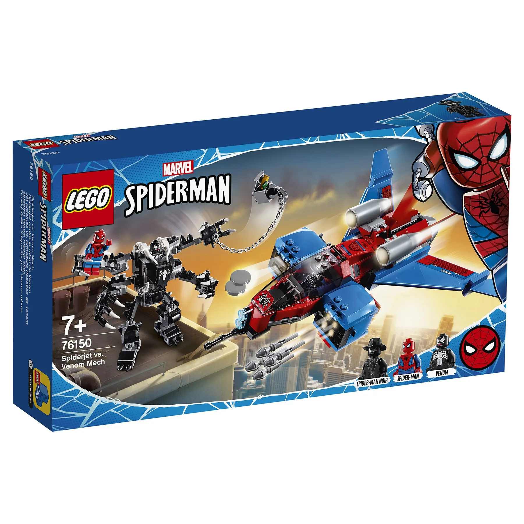 Конструктор LEGO Marvel Super Heroes 76150 Человека-Паука против Робота Венома | Игрушки и