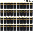 Термоусадочные капсулы для вина, 100 шт., прочные и герметичные термоусадочные капсулы из ПВХ для прямых бутылок