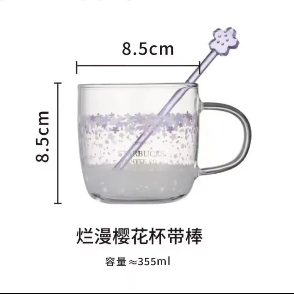 2020 романтическое цветное стекло вишни с перемешивающим стержнем зеркальное