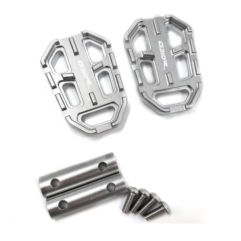 

Motorcycle Billet MX Wide Foot Pegs FootRest Footpegs Rests Pedals for BMW 2017 2018 2019 G310GS G310 GS G 310R