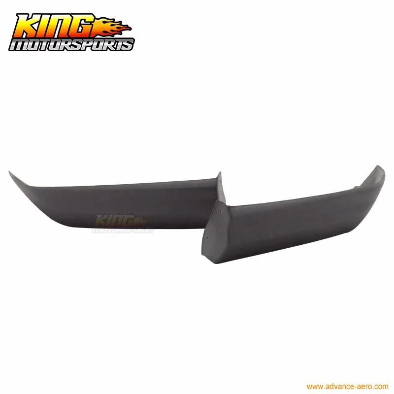 Сплиттер для губ Subaru Impreza WRX valance Spats задний бампер черный ПУ подходит 2006
