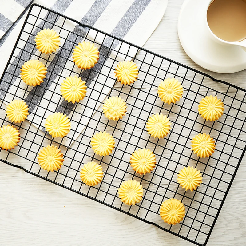 Металлическая охлаждающая стойка для торта антипригарное печенье сетчатая