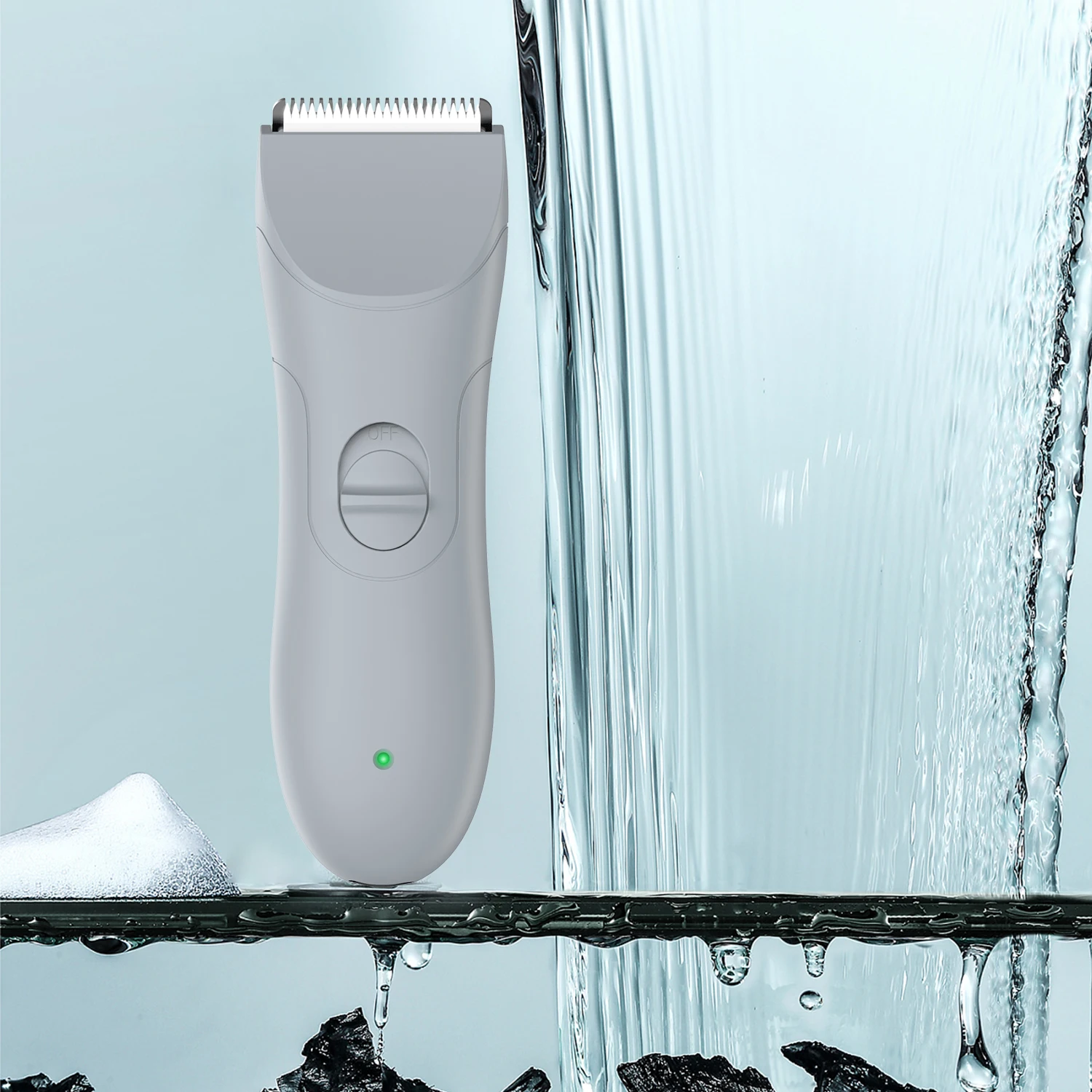 Водонепроницаемый Перезаряжаемые Hairscape триммер для стрижки Электрический USB