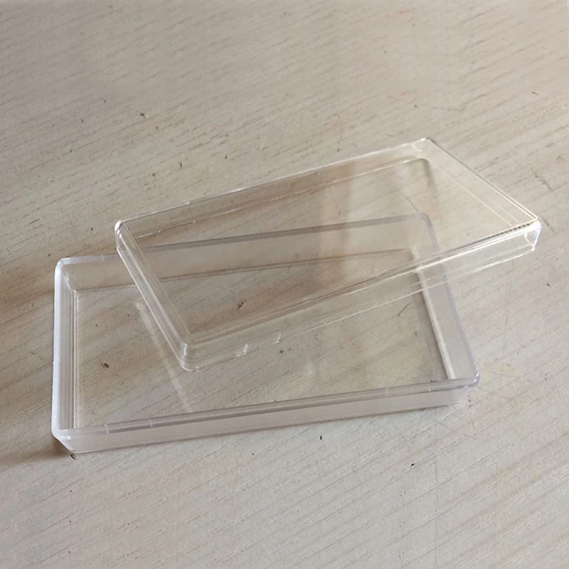 Прозрачная подарочная коробка 5 шт. прямоугольная USB для упаковки размер 80x40x16 мм 3