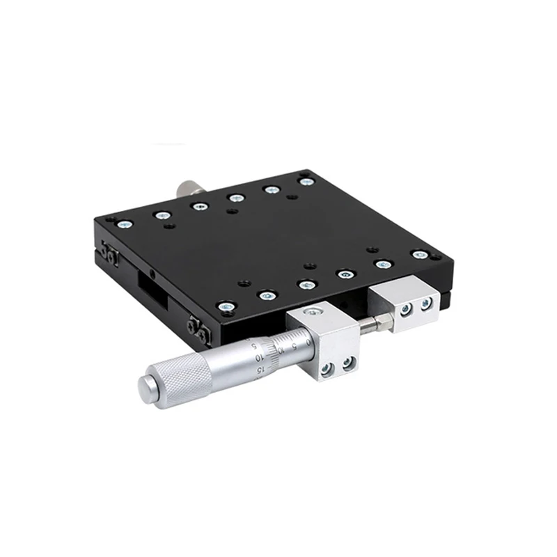 X Axis 60*60mm Knob Micrometer Sliding stage Guide Rail Type Platform Manual Displacement Table LGX60-R LGX60-L LGX60-C | Обустройство