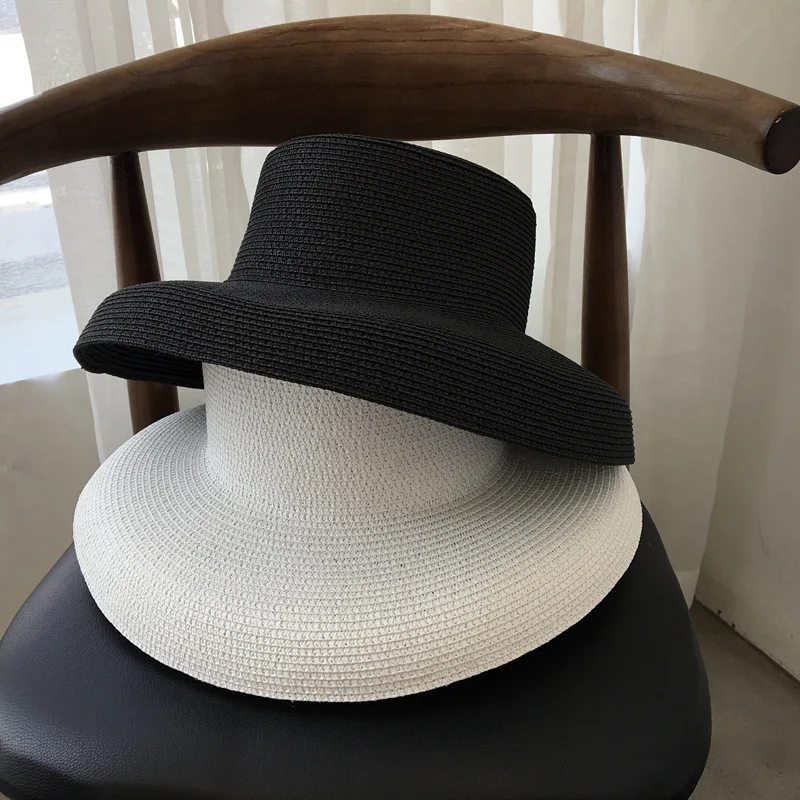 Соломенная шляпа с большими полями универсальная шапка абажуром не