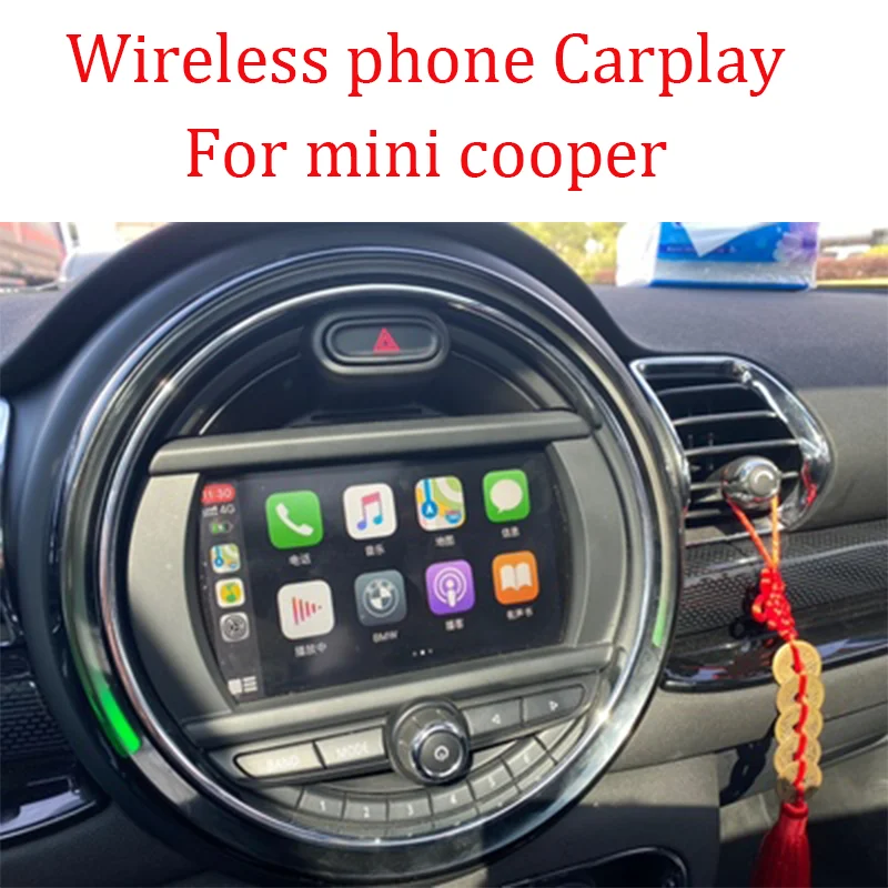 Беспроводной Apple Carplay для mini cooper F55 F56 2013 2017 НБТ Android Авто игровой
