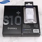 Быстрое зарядное устройство Samsung S10 S9 S8 Plus, адаптер питания 9 В 1,67 А, кабель быстрой зарядки типа C для Galaxy A70 A50 A30 S A31 A51 Note 7 8 9