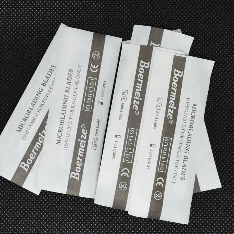 Иглы для микроблейдинга и перманентного татуажа бровей 50 шт.|Иглы тату| |