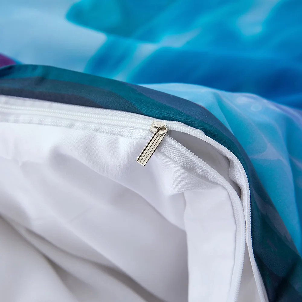 Комплект постельного белья с изображением животных океана|Комплекты белья| |