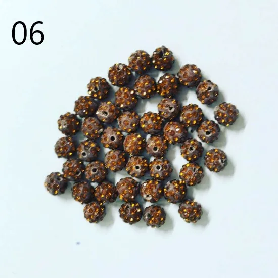 

100PCS COOPER BEADS 18 colors for women DIY fashion accessories