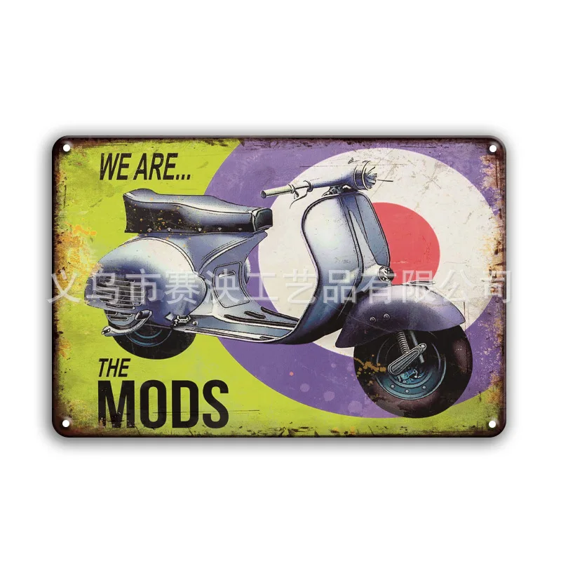 Плакат Винтаж знак Ретро Бар Искусство стены металла промышленный потертый Лофт