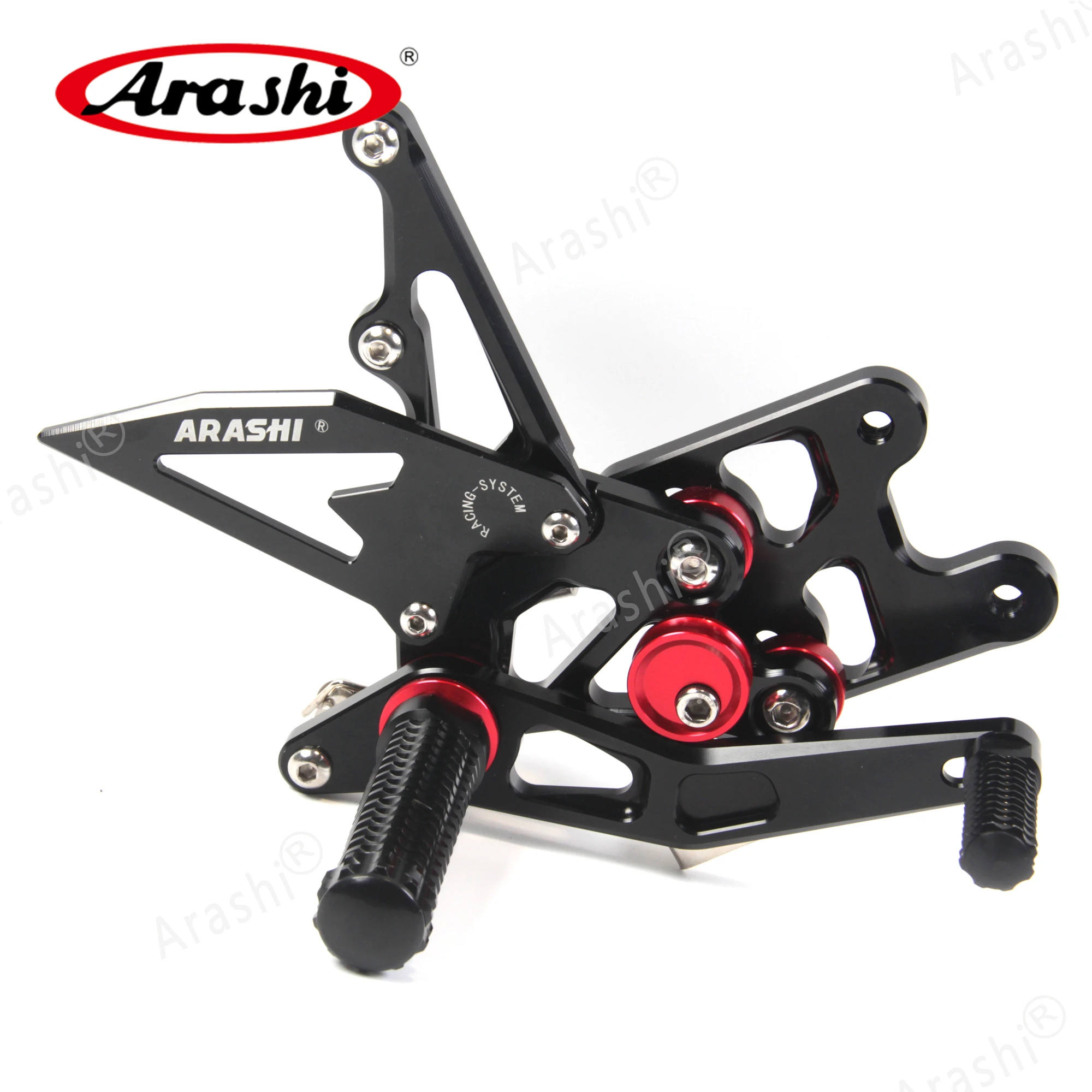 Arashi GSXR 1000 K7 K8 Rider Rearset регулируемые Подножки для SUZUKI GSXR1000 GSX-R 1000 2007 2008 мотоцикла с ЧПУ