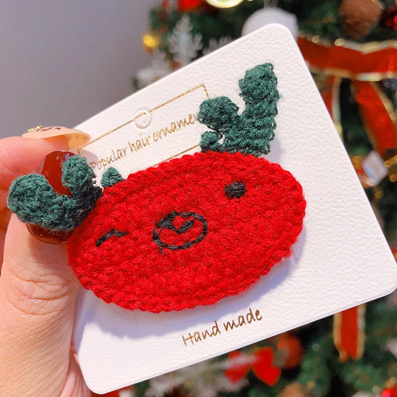 Девочки лося ребенок родитель утконоса клип головной убор заколки для волос