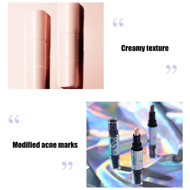 2 в 1 двухсторонние высоколегкие тени карандаш Хайлайтер с эффектом загара