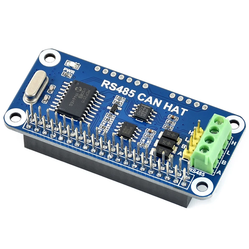 Плата расширения Raspberry Pi RS485 CAN HAT GPIO обеспечивает 3,3 В стабильный колпачок связи на большие расстояния для Raspberry Pi 4B/3B +/3B