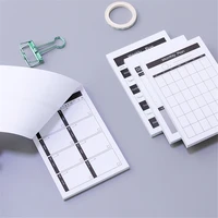 50 sheets weekly planner memo pad study work schedule organizer todo list daily school supplies office writing pad index paper