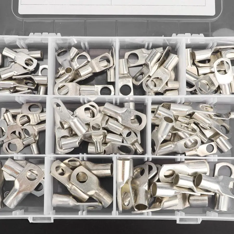 100 шт. набор медных зажимов для проводов | Автомобили и мотоциклы