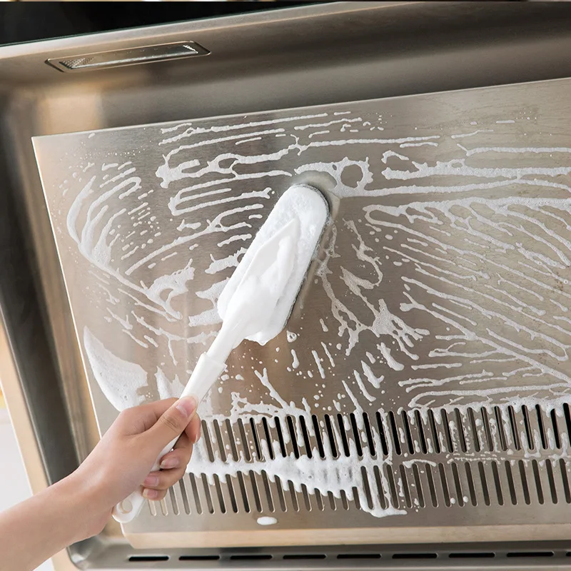 Губка Чистящая кисть с ручкой Ванна щетка для плитки кухонная кастрюля посуда