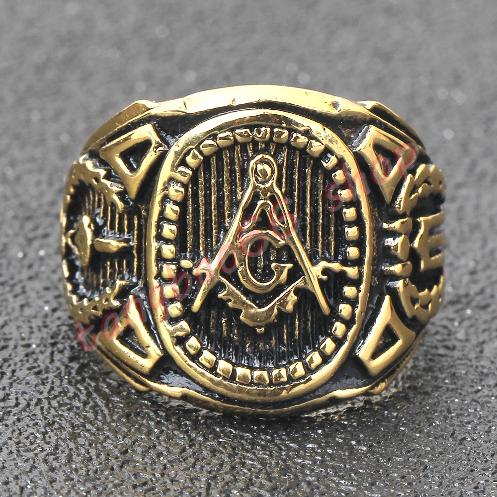 

New products Ring male Domineering ring Hip hop meson Saddle ring No fading Titanium steel