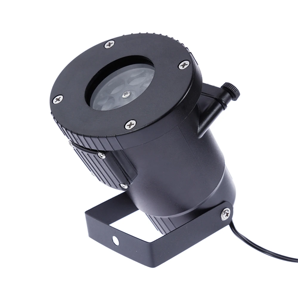 Рождественский проектор в виде снежинок с 12 узорами ландшафтный светильник для