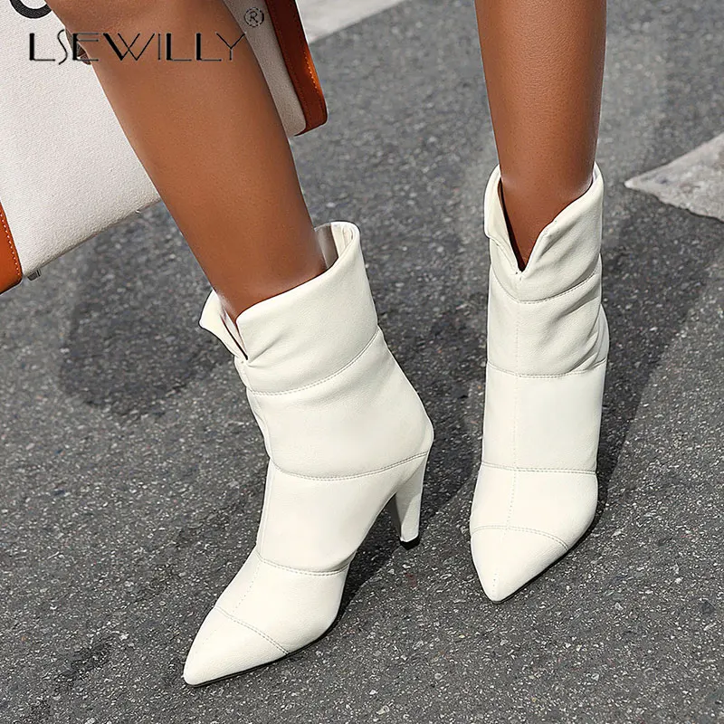 Женские Ботильоны на каблуке-шпильке с острым носком | Обувь