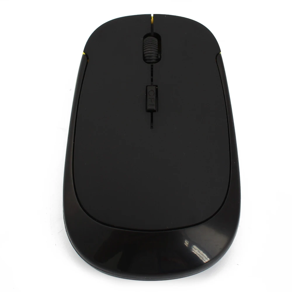 Wireless 2.4G Mouse Ultra-Thin Ergonomic Shape Design Mause 1600 DPI Computer Portable Mice With USB Receiver Gift For Laptop PC |
