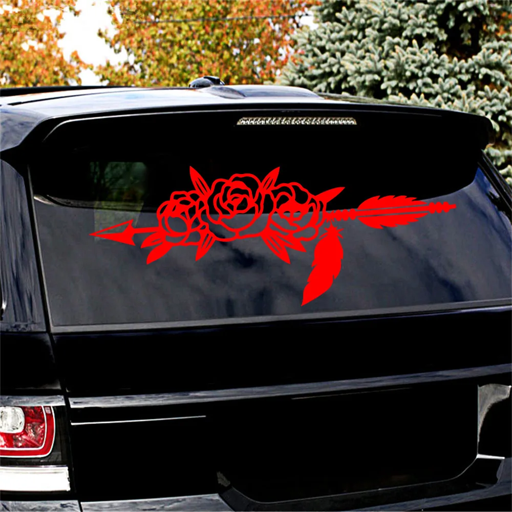 

Cool Design Bunch of Flower Car Sticker Offroad Suv Waterproof Accessories