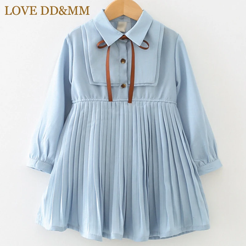 Платья для девочек LOVE DD &amp MM новинка 2022 детская одежда Модное шифоновое