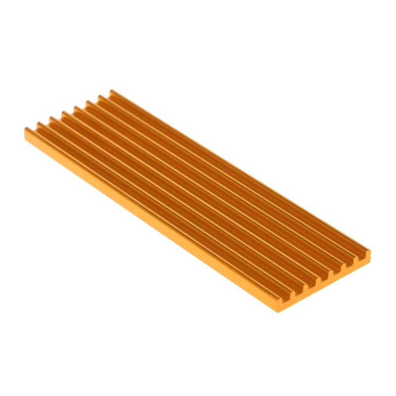 

Aluminum Radiator Heatsink For M.2 PCIE Solid State Disk SSD 2280 70x22x3mm