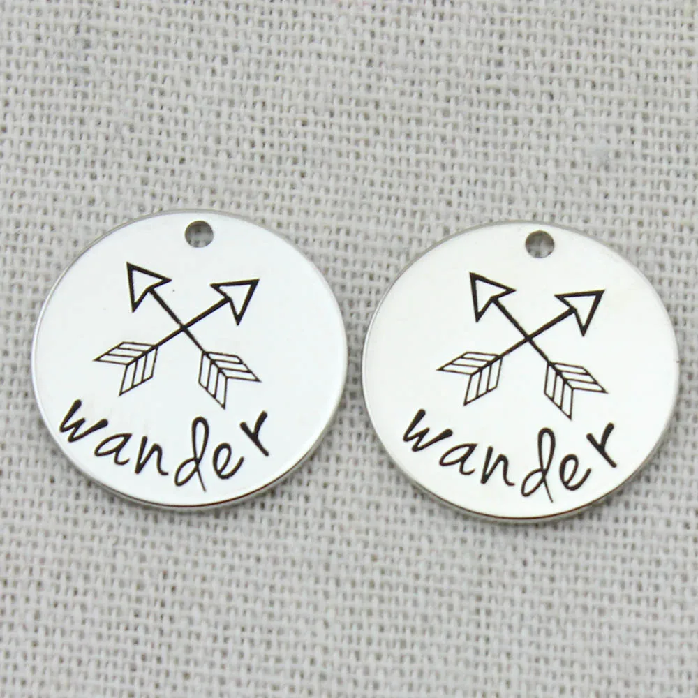 Блуждают кулон ожерелье ювелирные изделия Egraved подарки Женские Ювелирные брелки