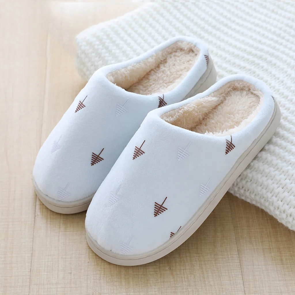 Мягкие плюшевые домашние тапочки для женщин и мужчин домашняя хлопковая обувь