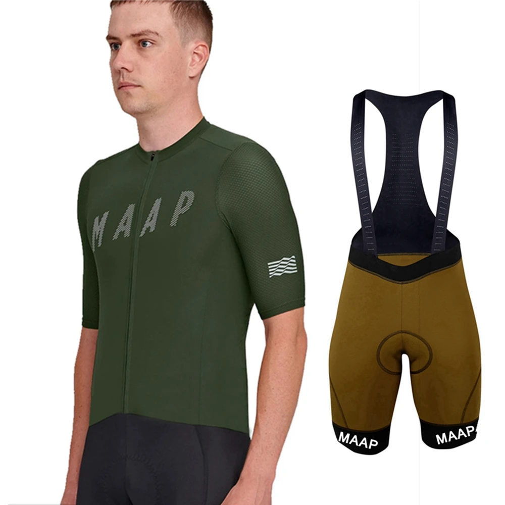 

Летний профессиональный комплект из джерси и нагрудника, одежда для горного велосипеда 2022, мужская спортивная велосипедная рубашка для гон...