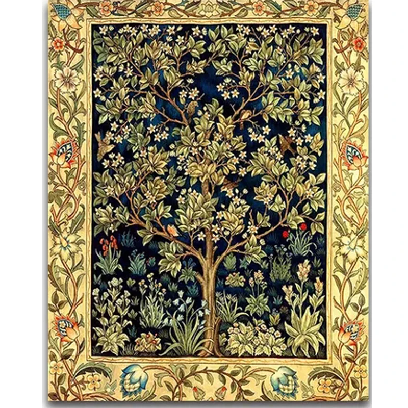 

Full Square Drill Diamond Painting Cartoon 5D Diy Mosaic Diamond Embroidery Cross Stitch Rhinestone Decoration Money Tree JM164