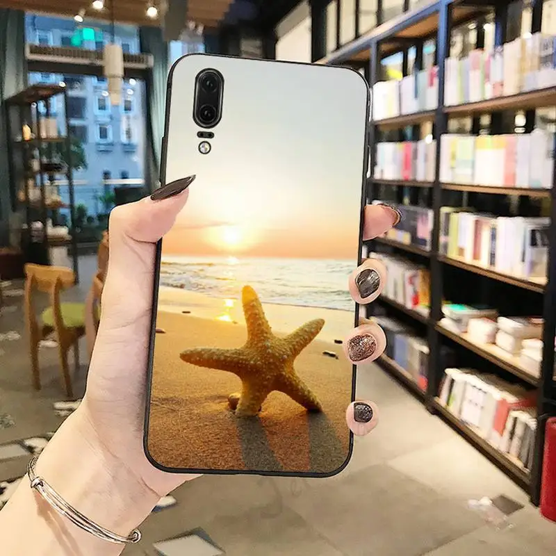 

Summer Beach coconut Palm tree Phone Case For Huawei honor Mate P 10 20 30 40 Pro 10i 9 10 20 8 x Lite