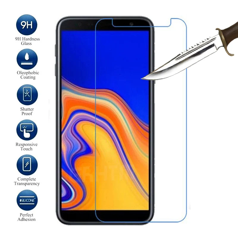1-3 шт. Защитное стекло для экрана закаленное Samsung j6 plus A 40 31 30 армированное защитное