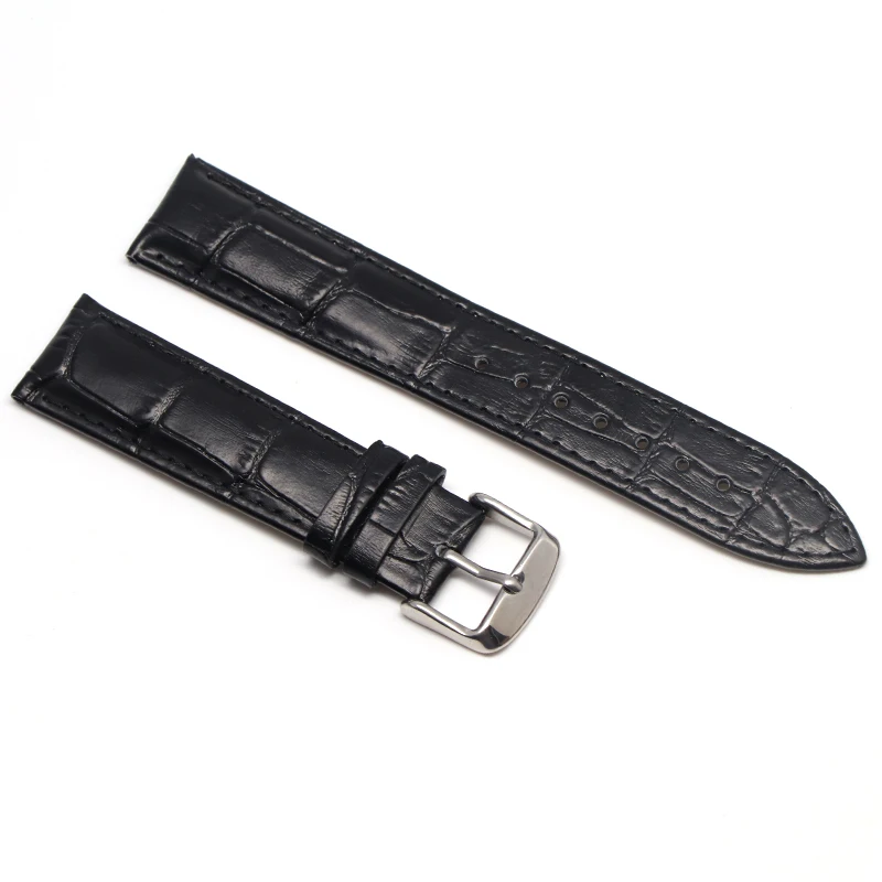 GenuineLeatherWatchbands20mmwatchstraputterfly buckle Band Steel Buckle Strap Suitable for Samsung Galaxy Watch gear s3 frontier