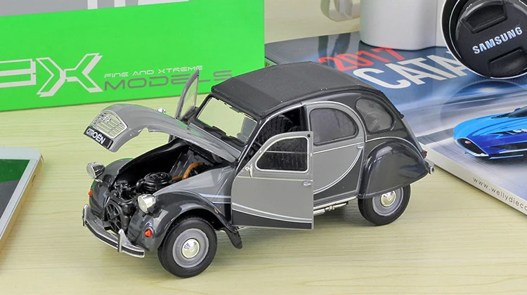 WELLY Модель автомобиля литья под давлением 1:24 Масштаб CITROEN 2CV 6 Charleston классический сплав автомобиль игрушка автомобиль металлическая игрушка автомобиль для детей Коллекция подарков
