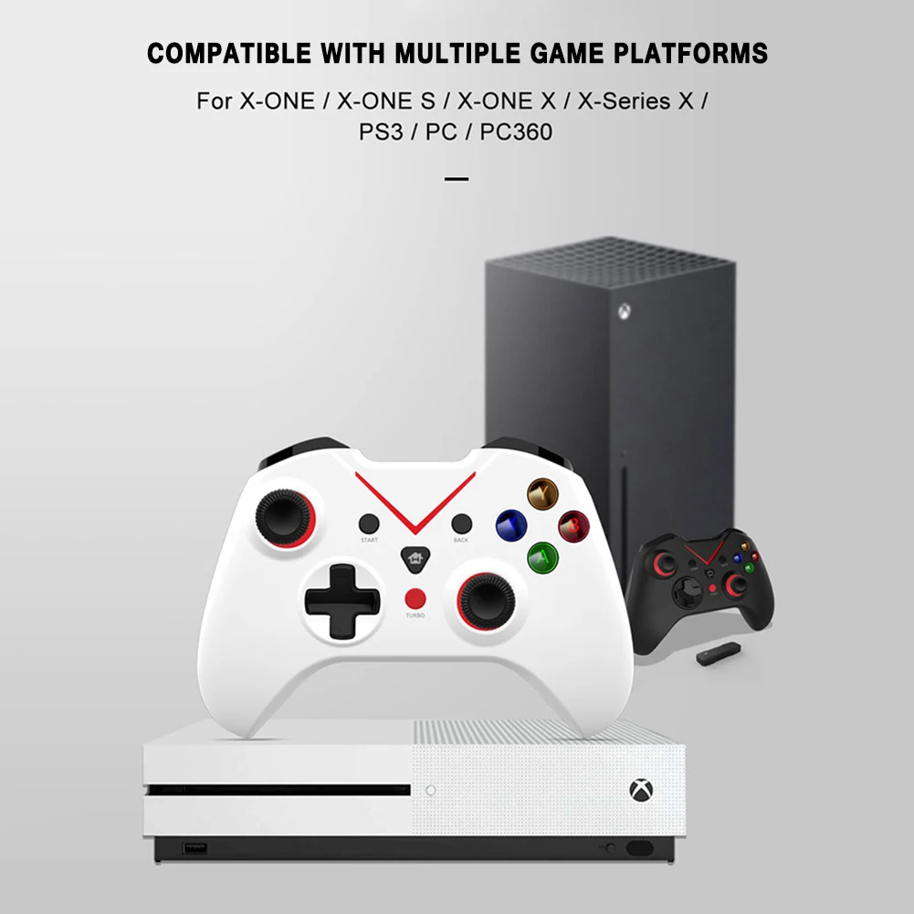Фото Беспроводной джойстик для Xbox One PS3 2 4G приемник Электроника Беспроводной джойстик для Xbox One PS3 2 4G приемник Электроника