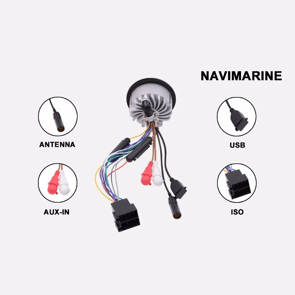 Водонепроницаемый морской стерео радио Bluetooth аудио приемник MP3 автомобильный dvd