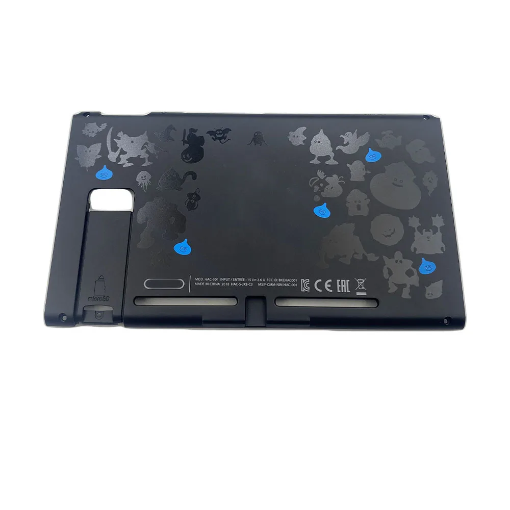 Dargon Blue For NS Черный Сменный Чехол на заднюю часть корпуса для консоли nintendo Switch limited edition - Цвет: Dargon Blue For NS
