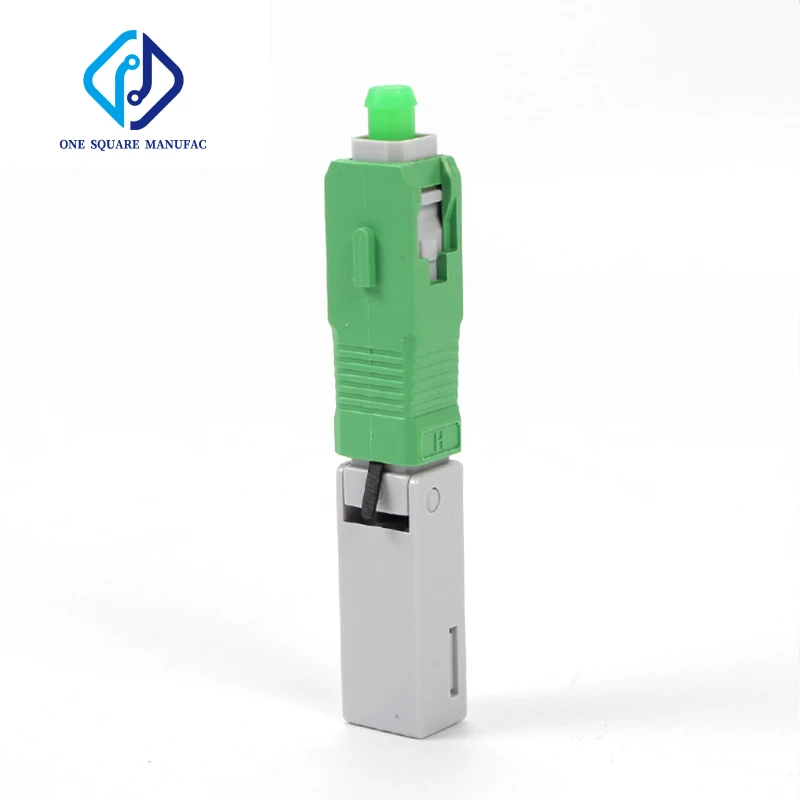 Fast Connector FTTH SC/UPC APC Reusable Embedded Single-Mode Fiber Optic CATV Quick-Connector SM