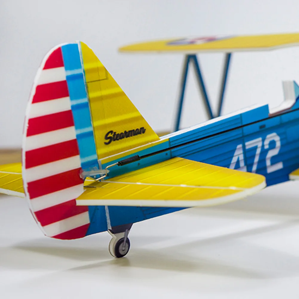 

E25 450mm Funny Airplane Model Kit DIY Gift Hand Throw For Kids Game Interesting Unfinished Toy PP Board Lightweight Durable