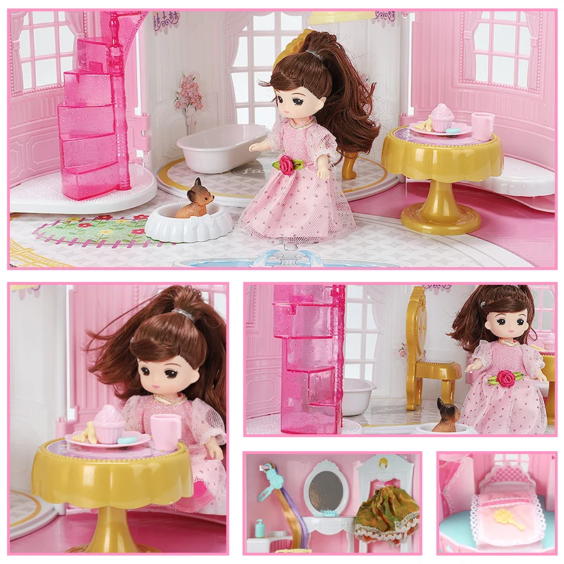 Маленький рождественский кукольный домик сделай сам мебель для детей и взрослых