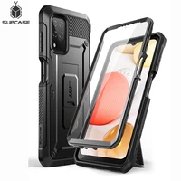 supcase for samsung galaxy a12 case 2020 release ub pro full body rugged holster case cover with built in screen protector