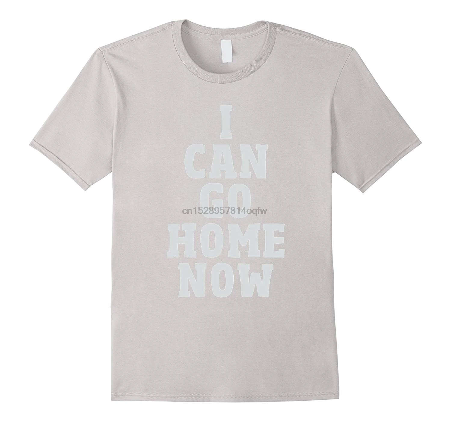 Мужская футболка I Can Go Home Now Спортивная с видимостью пота-RT женские мужские