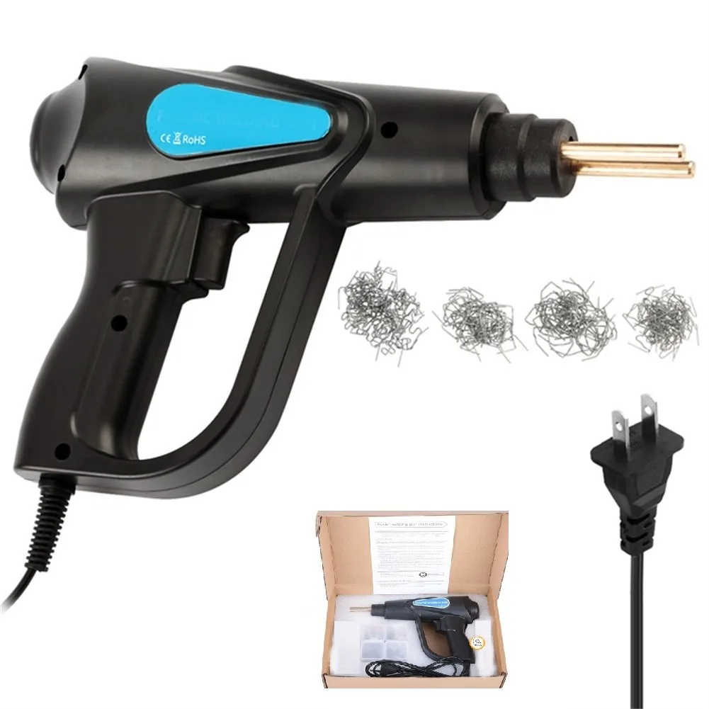 

70W Hot Stapler Plastic Welding Machine Car Bumper Repair Kit Plier Staples Welding Repairing Machine Welder Gun Repair AU US EU