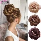 Женская резинка для волос BUQI, модная эластичная резинка для волос, аксессуары для волос, 9 цветов