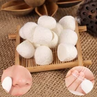 300 шт. коконы из натурального шелка, шарики шелкопряда, уход за кожей лица, скраб, очищающий, против акне, антивозрастной, отбеливающий, косметические инструменты, средство для удаления черных точек